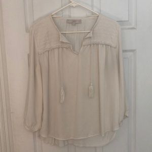 BOGO! LOFT top with tassels